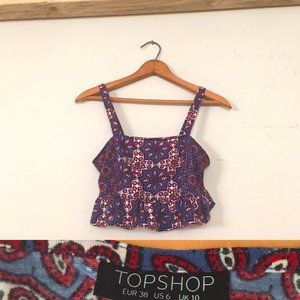 TOPSHOP crop top